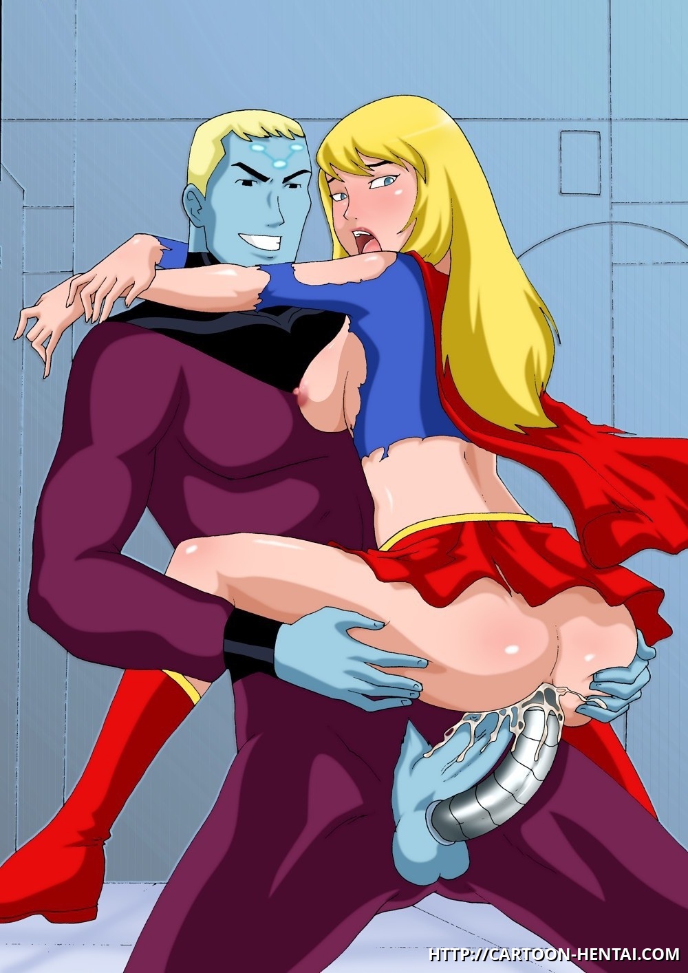 Supergirl Justice League Cartoon Porn - Supergirl loves to fuck bad aliens because she loves unexpected anal sex! â€“ Justice  league Hentai
